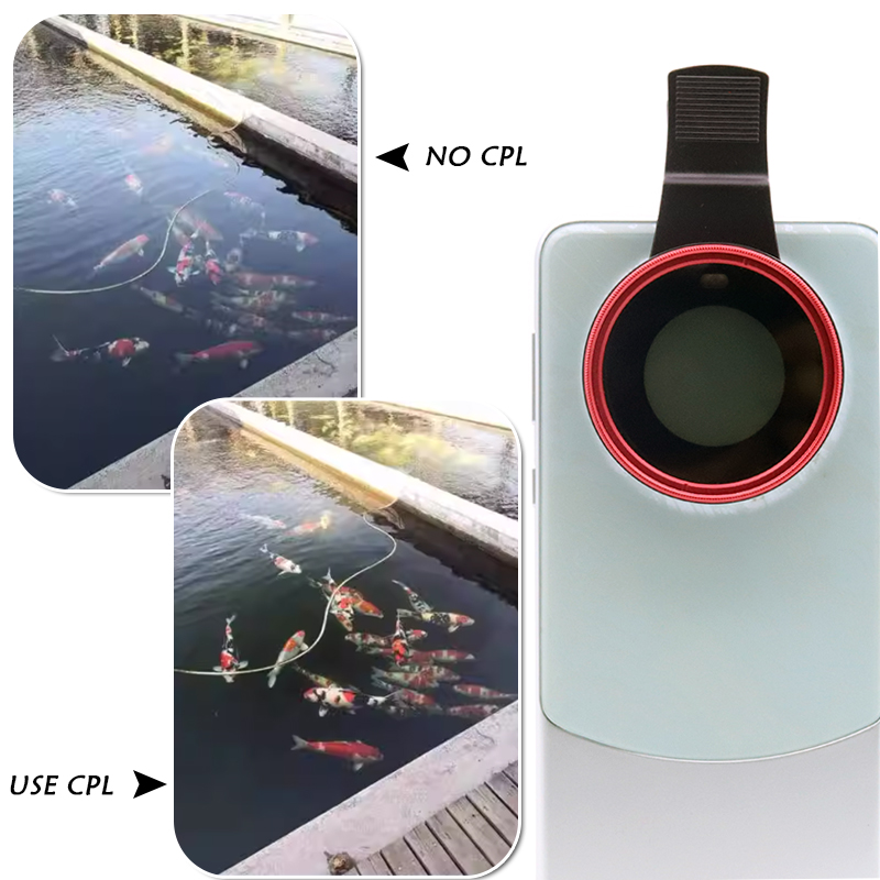 Photography Outdoor - ฟิลเตอร์ CPL ป้องกันแสงสะท้อน 52 มม. 67