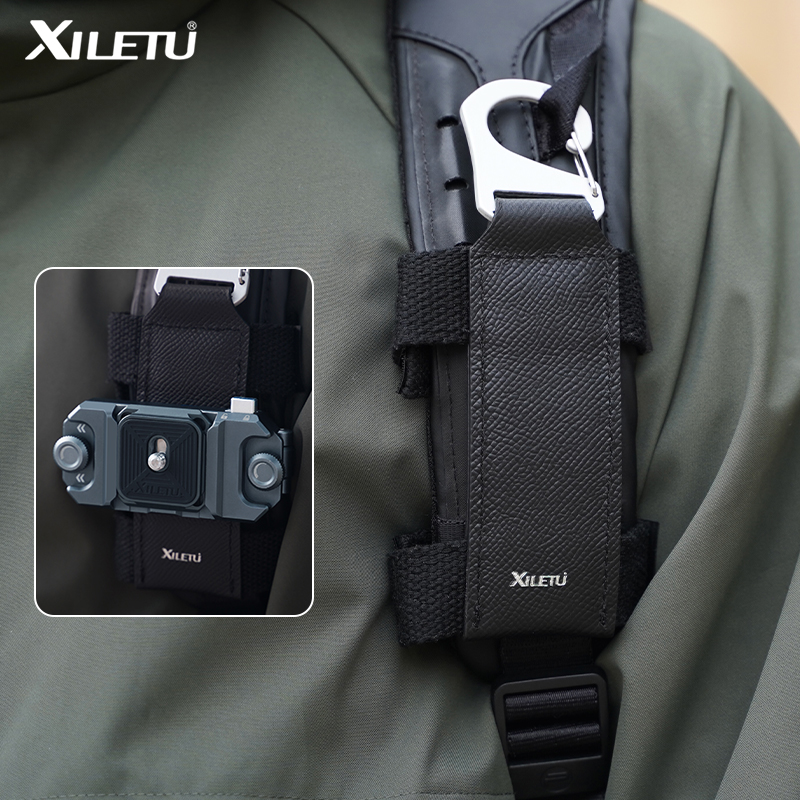 Peak Design Clip - คลิปหนีบกล้อง XILETU แบบปลดเร็ว สำหรับกล้อง Sony/DSLR/Action Cam