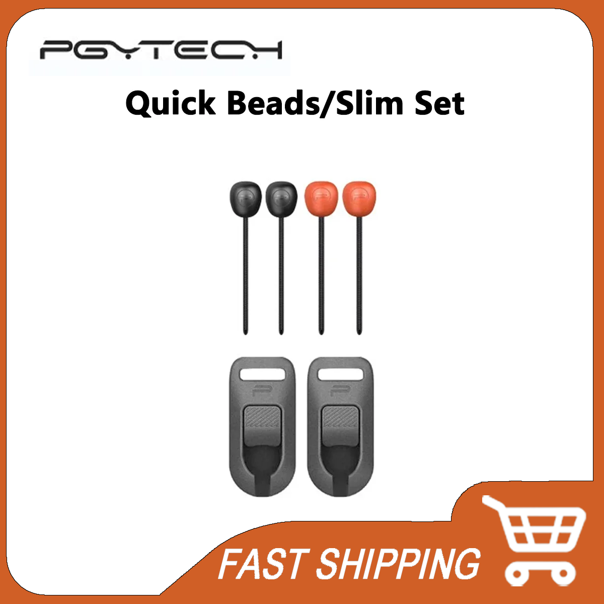 Peak Design Clip - ชุดข้อต่อเร็วแบบบาง PGYTECH ของแท้ อุปกรณ์เสริมสำหรับเชื่อมต่อ Quick Beads