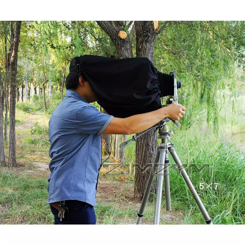 Photography Dark Cloth - ผ้าคลุมกล้องกันน้ำสองชั้นสำหรับกล้องขนาด 5x7 8x10 4x5 อุปกรณ์เสริมที่จำเป็นสำหรับการถ่ายภาพที่ดีขึ้น
