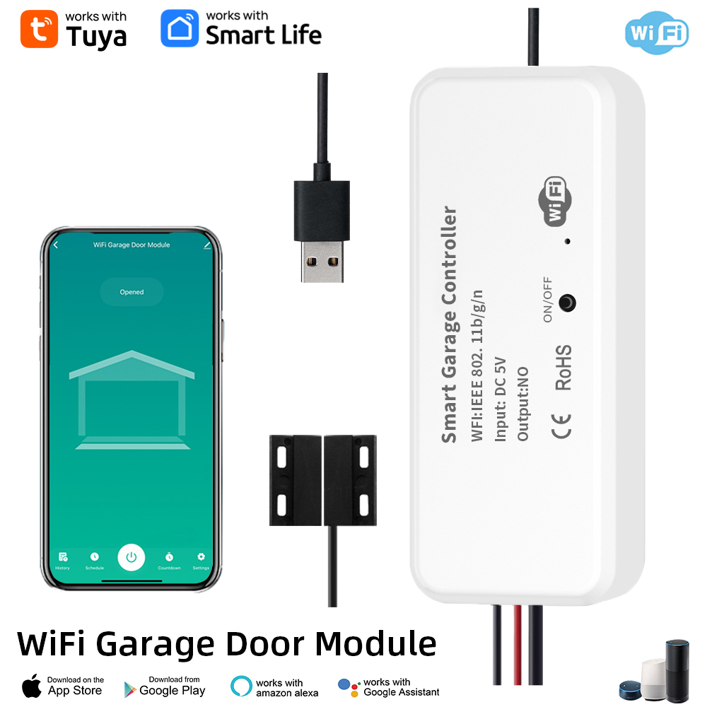Remote Shutter Release - ที่เปิดประตูโรงรถอัจฉริยะ DC5V รีโมทโทรศัพท์มือถือ Tuya ตัวควบคุมแอป Smart