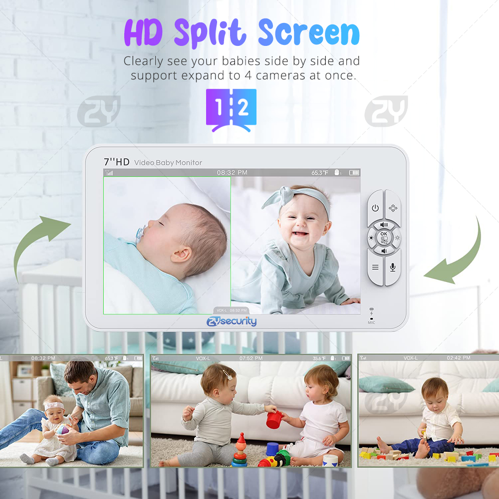 7.0 นิ้ว Video Baby Monitor HD - Photography Uk บทวิจารณ์และราคา