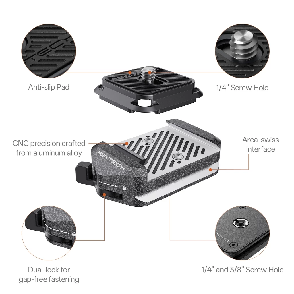 PGYTECH Arca-Type Quick Releas - Peak Design Clip บทวิจารณ์และราคา