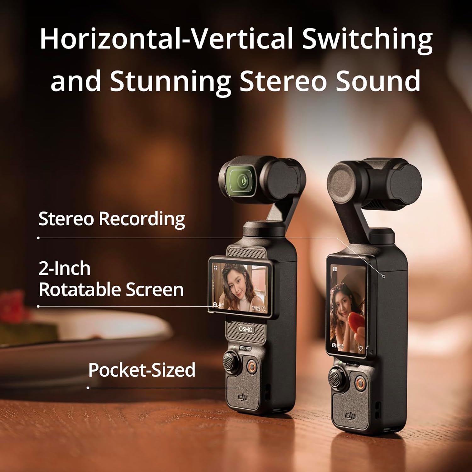 กล้องวิดีโอบล็อก DJI Osmo Pock - Photography Zoom บทวิจารณ์และราคา