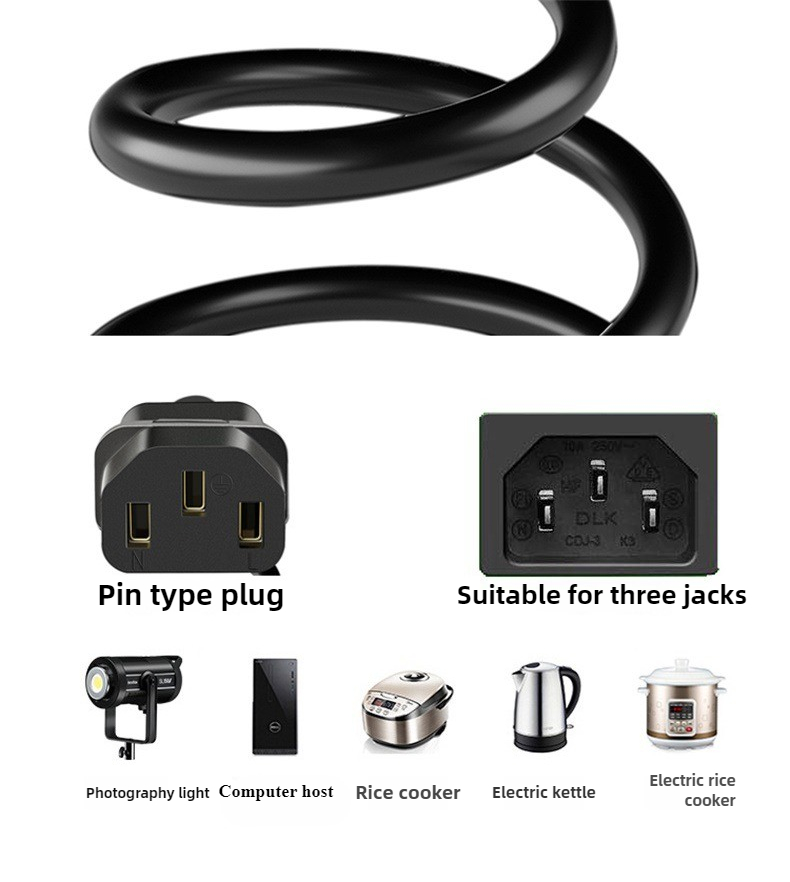 สายไฟ 5 เมตร สำหรับ EU US UK ส - Photography Uk บทวิจารณ์และราคา