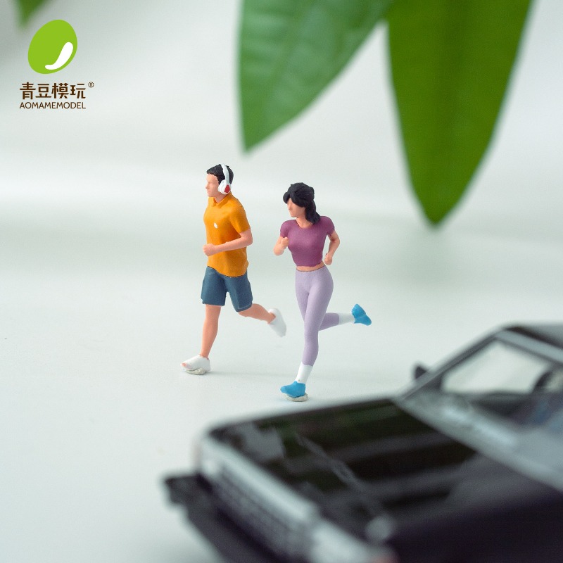 ฟิกเกอร์การ์ตูนชายใส่เสื้อสีเห - Photography Yoga บทวิจารณ์และราคา