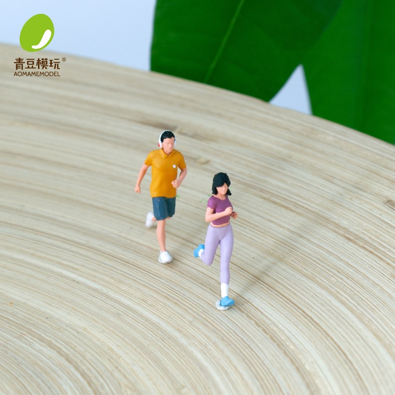 ฟิกเกอร์การ์ตูนชายใส่เสื้อสีเห - Photography Yoga บทวิจารณ์และราคา