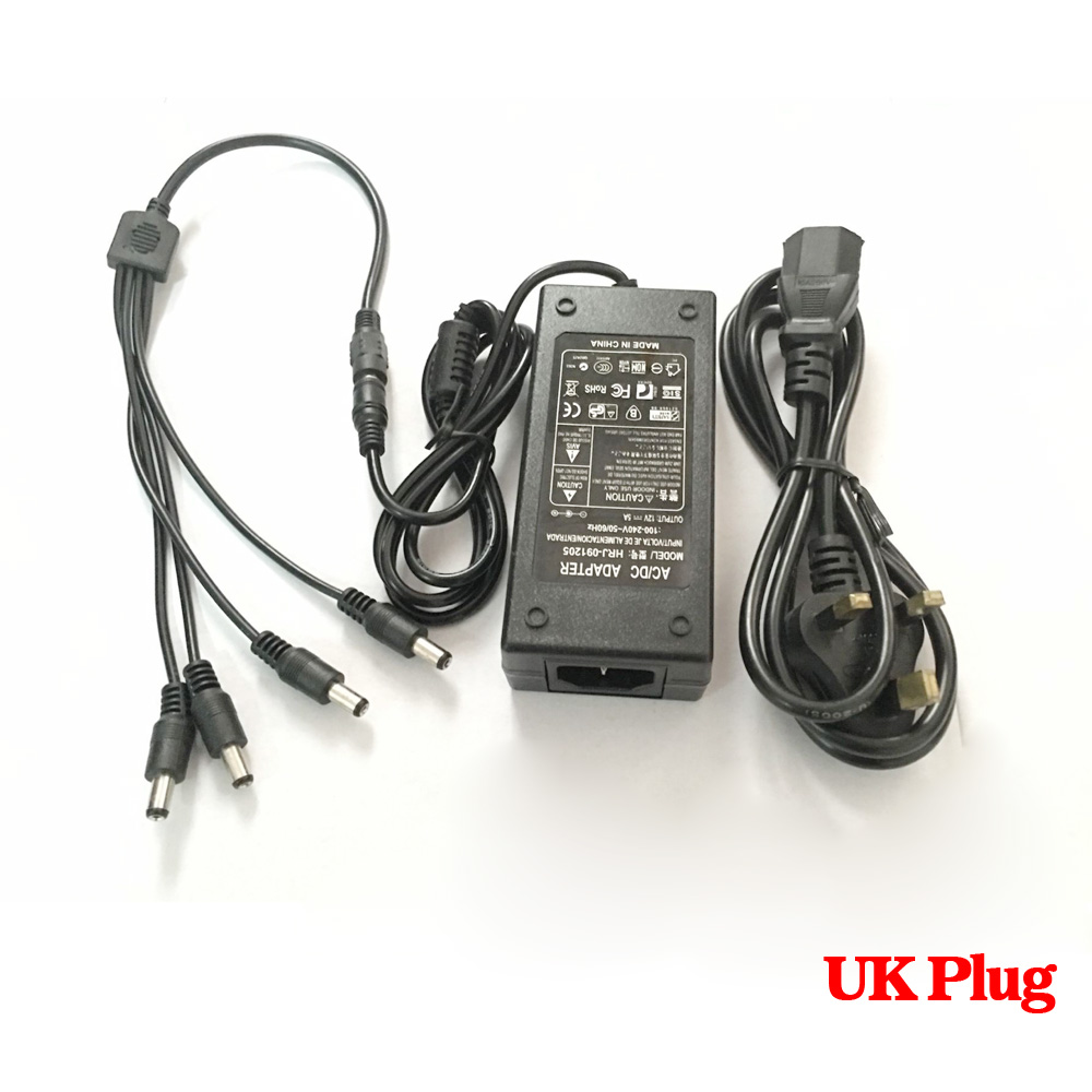 อะแดปเตอร์ไฟฟ้า DC 12V 5A 4 พอ - Photography Uk บทวิจารณ์และราคา