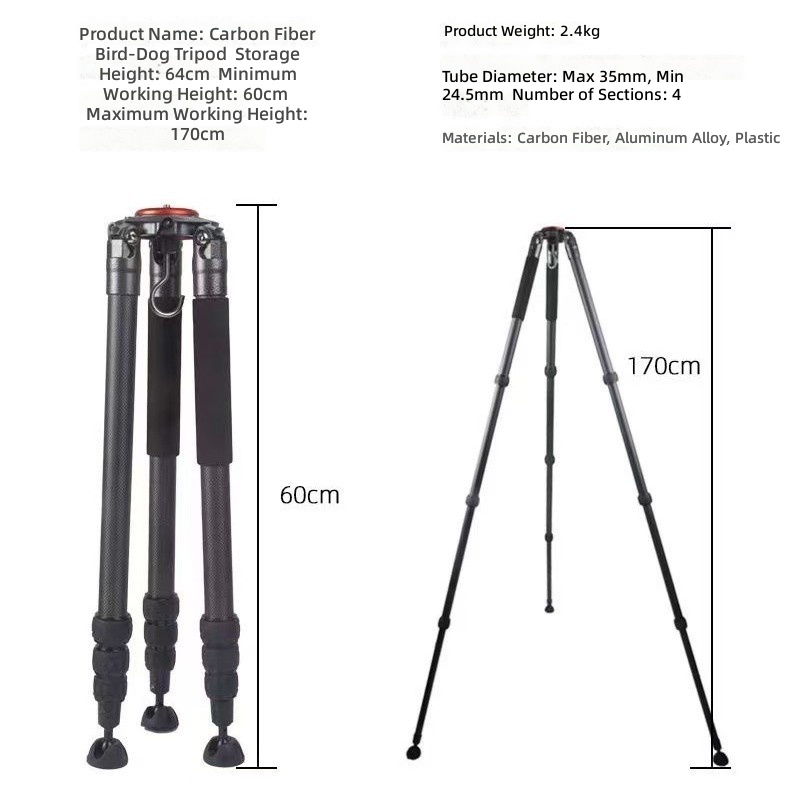 ขาตั้งกล้องคาร์บอนไฟเบอร์แบบหน - Photography Outdoor บทวิจารณ์และราคา