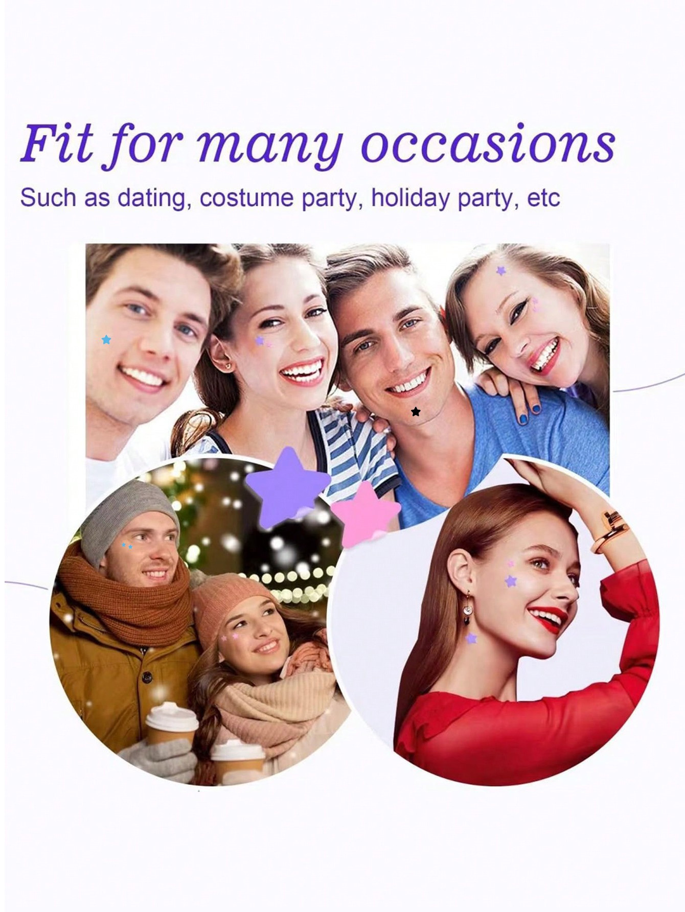 240 ชิ้น/สติกเกอร์หน้ารูปดาวน่ - Photography Outdoor บทวิจารณ์และราคา