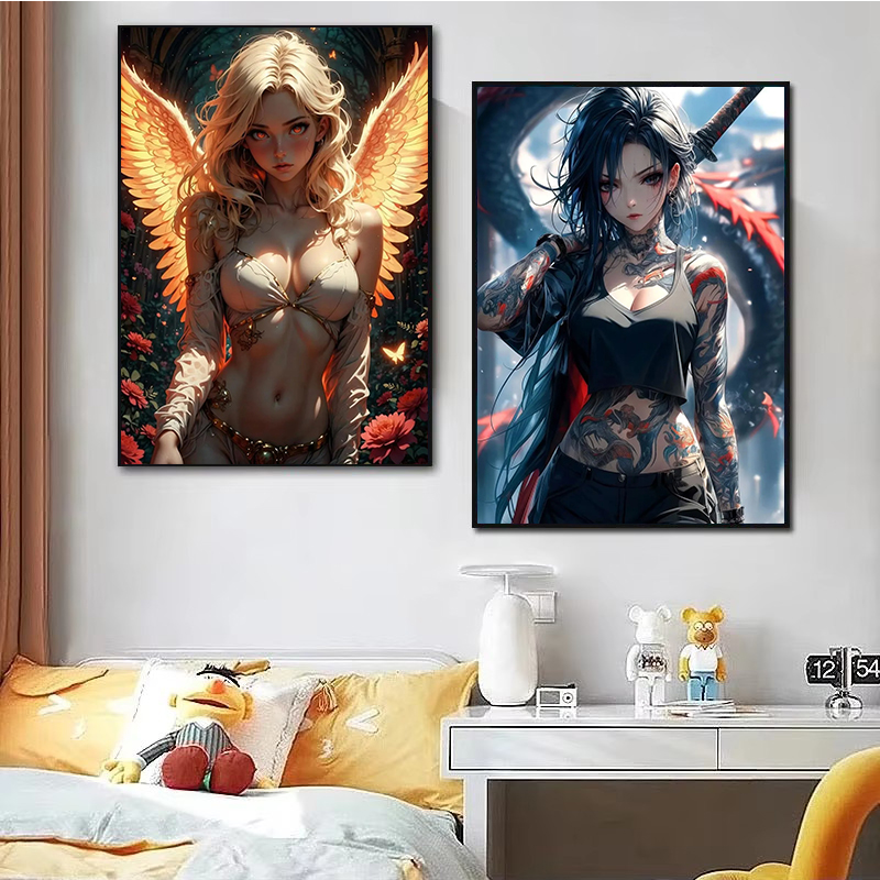 Dark Academy เซ็กซี่ Angel Tat - Photography Dark Cloth บทวิจารณ์และราคา