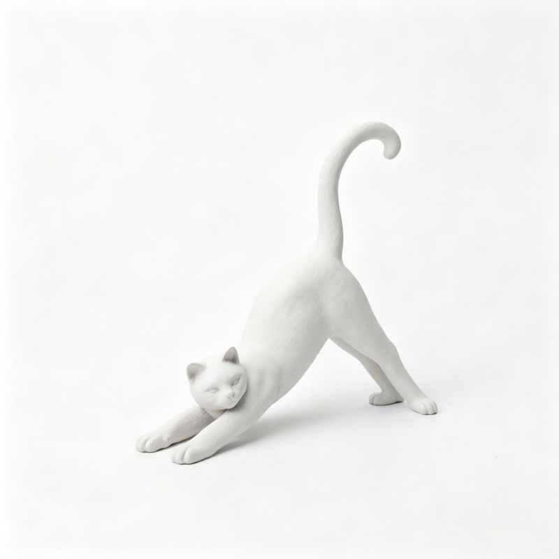 รูปปั้นแมวยืดกายโยคะขนาดเล็ก,  - Photography Yoga บทวิจารณ์และราคา