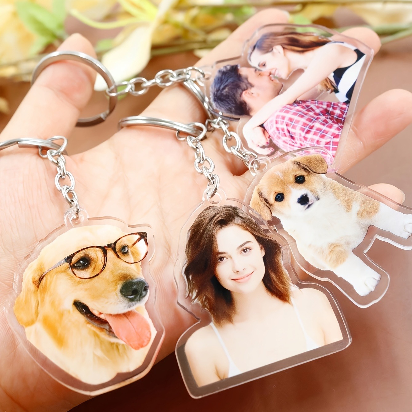 พวงกุญแจอะคริลิกใสแบบกำหนดเอง  - Photography Object บทวิจารณ์และราคา