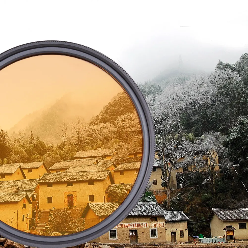 สี FLD สีส้มสีแดงสีเหลืองสีเขี - Photography Yellow Filter บทวิจารณ์และราคา