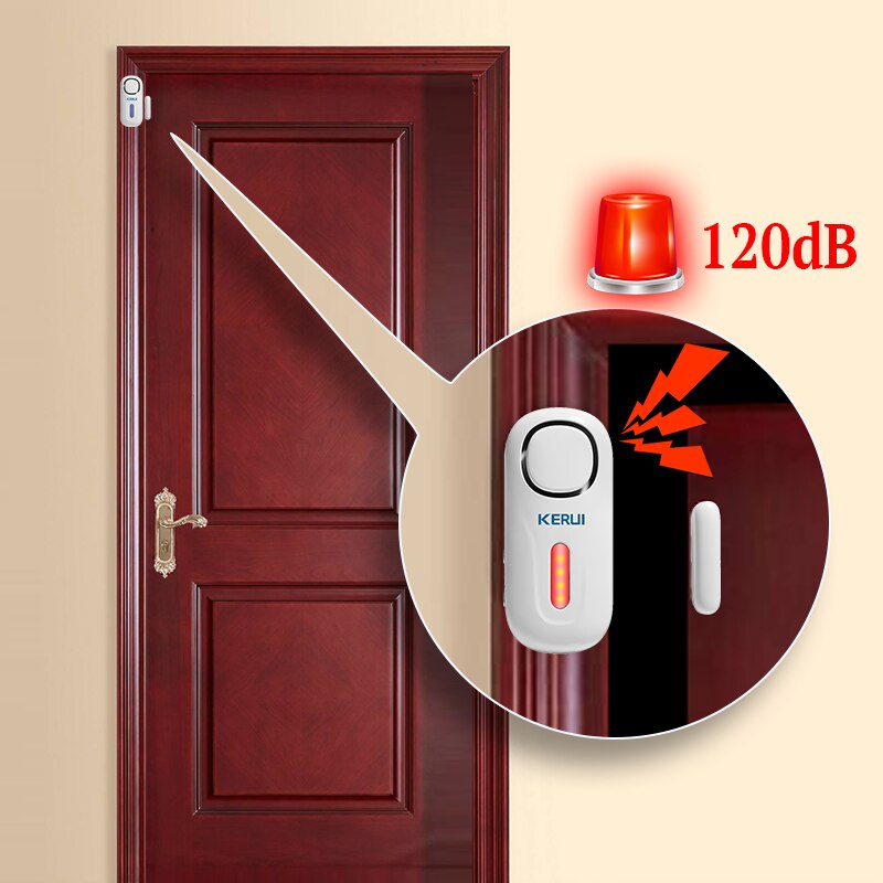 KERUI 120DB ไร้สายประตู/หน้าต่ - Remote Shutter Release บทวิจารณ์และราคา