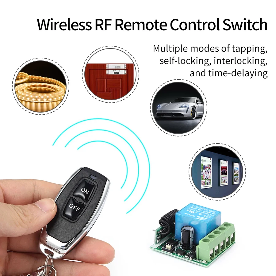 DC12V 1CH 10A รีเลย์ตัวรับสัญญ - Remote Shutter Release บทวิจารณ์และราคา