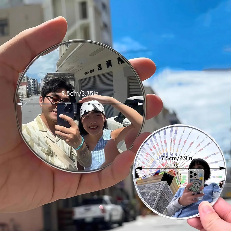 กระจกนูนทรงกลมแบบพกพา มุมมองกว - Photography Outdoor บทวิจารณ์และราคา