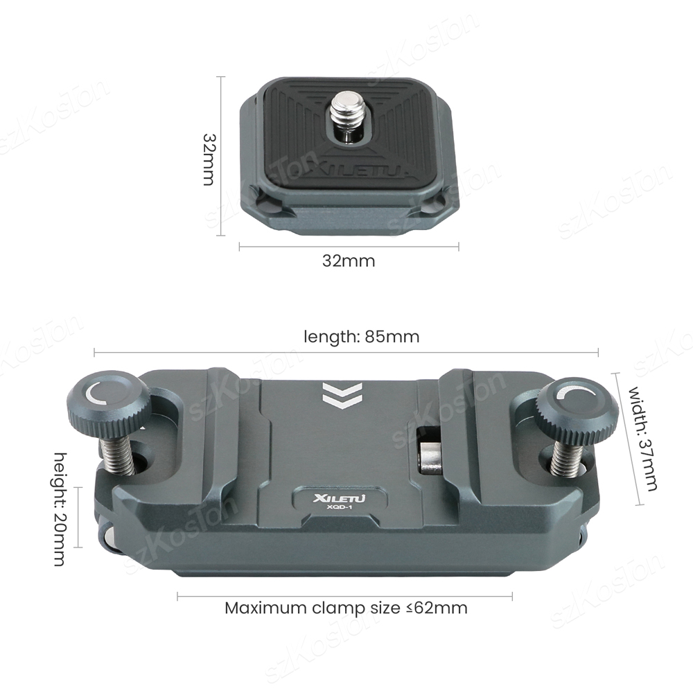 คลิปหนีบกล้อง คลิปอะลูมิเนียม  - Peak Design Clip บทวิจารณ์และราคา